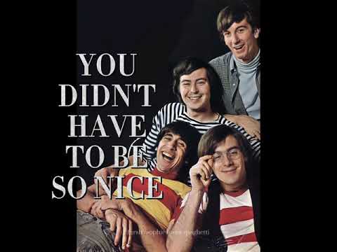The Lovin' Spoonful - You Didn't Have To Be So Nice (Lyrics + Motion Picture)