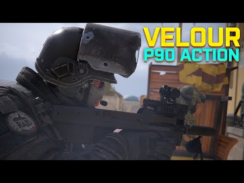 SOME  P90 ACTION - Velour Caliber Gameplay