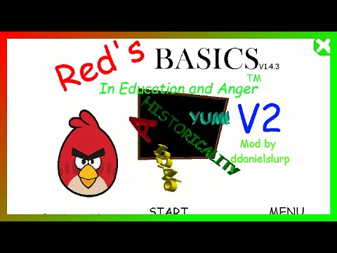 Red's Basics in Education and Anger V2 - Baldi's Basics V.1.4.3
