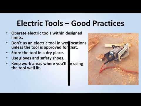 Hand and Power Tools Training (SPANISH SUBTITLES) - MC3 Unit 2 Full Online