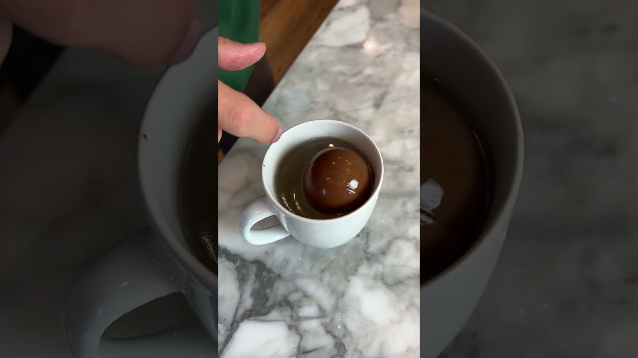 TESTING HOT COCOA BOMBS!! 😍 #Shorts