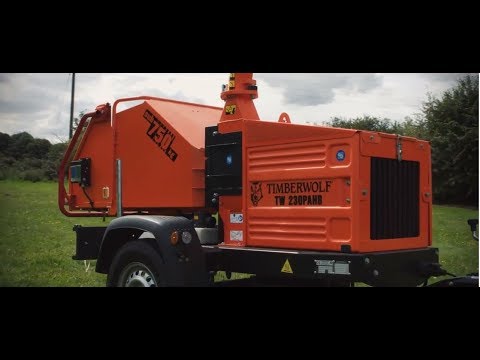 Timberwolf TW 230PAHB Sub 750kg Petrol Wood Chipper