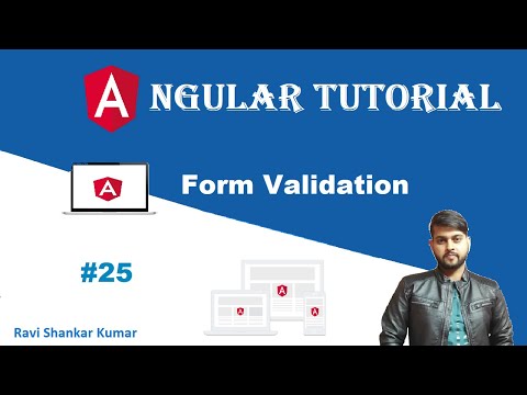 Angular Form Validation Reactive Form Validation Angular Tutorial 25