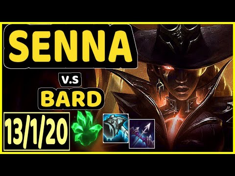 REKKLES (SENNA) vs BARD - 13/1/20 KDA BOTTOM SUPPORT CHALLENGER GAMEPLAY - EUW