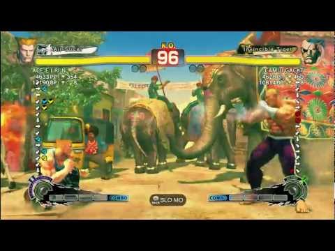 ACE E I RI N (Guile) vs Camui Gackt (Sagat) - AE2012 Ranked Match *1080p HD*