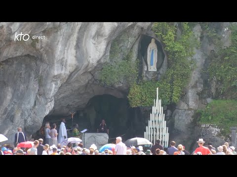 Chapelet du 2 septembre 2024 à Lourdes
