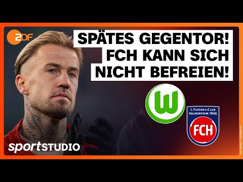 VfL Wolfsburg – 1. FC Heidenheim | Bundesliga, 18. Spieltag 2025/26 | sportstudio