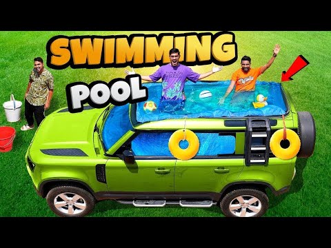 We Made a Tunnel Swimming Pool