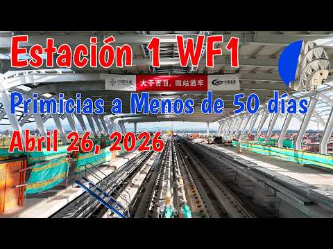 Estación 1 Primicias y recorrido completo ADENTRO Metro de Bogota WF1 Abril 26 2026