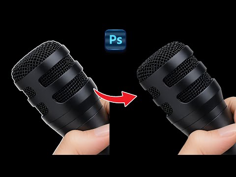 How to remove the white edges after cutting out   Adobe Photoshop Tutorial