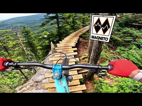 This Trail is One of The Hardest Trails I've Ever Ridden!! - Magneto Sentiers Du Moulin