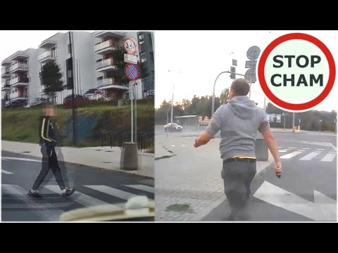 Seba na czerwonym chce się bić ... hulajnogą