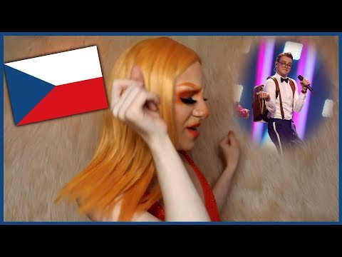 Czech Republic - Mikolas Josef - Lie to Me | Drag Queen Lip Syncs To Eurovision 2018