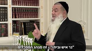 קיצור הלכות חנוכה בהדגמה מפורטת - מפי הגאון הרב יגאל כהן שליט"א (הרב יגאל כהן) - התמונה מוצגת ישירות מתוך אתר האינטרנט יוטיוב. זכויות היוצרים בתמונה שייכות ליוצרה. קישור קרדיט למקור התוכן נמצא בתוך דף הסרטון