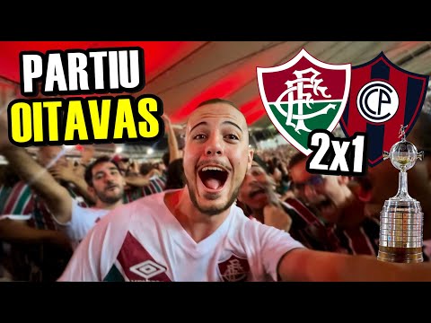 LÍDER E CLASSIFICADO! Fluminense 2x1 Cerro Porteño - VLOG NA ARQUIBANCADA l LIBERTADORES 2024