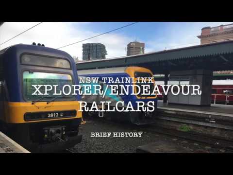 History - Xplorer / Endeavour railcars (NSW TrainLink)