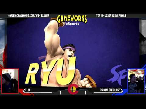Ludi (Greninja, Fox) Vs. Primal | JFK (Yoshi, Ryu) - Top 16 LSF