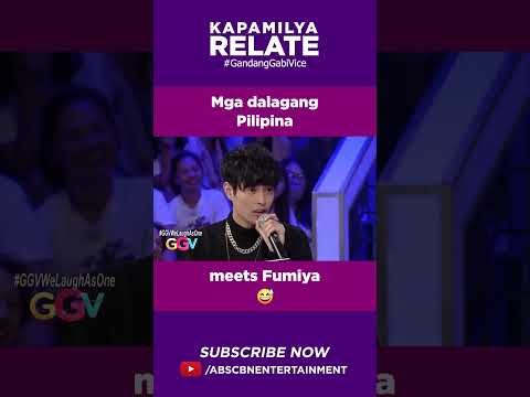 Mga dalagang Filipina meets Fumiya Kapamilya Shorts