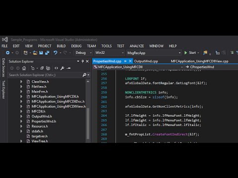 Visual Studio Tutorial 3 Text Editor