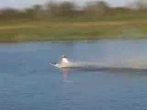 Jaret Llewellyn world Record waterski jump 240 feet