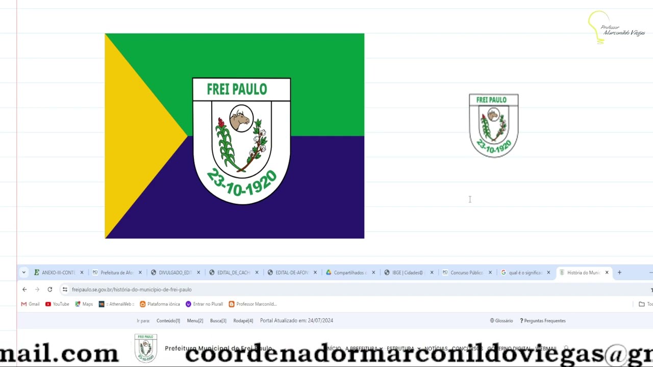 História e Geografia de Frei Paulo   SE