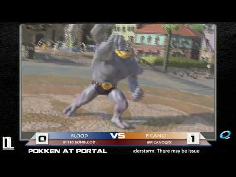 Blood vs Picano - Pokken at Portal 8/11/16
