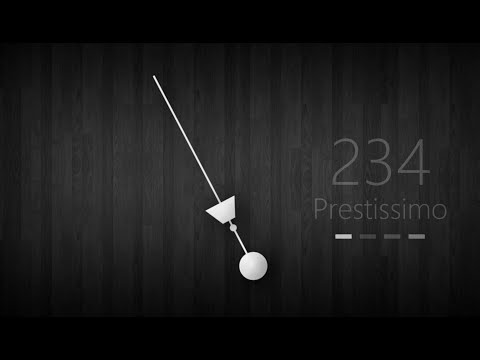 BPM 234 Tempo Metronome（メトロノーム）4/4 拍子 テンポ