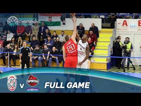 Szolnoki Olaj v Proximus Spirou - Full Game - Basketball Champions League