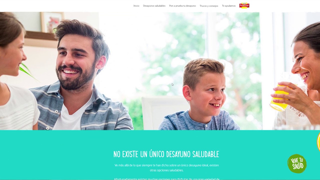 Calidad Pascual lanza el programa 'Vive tu Salud'