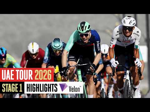 Unglaublicher Sprint 🤯 | Highlights der 1. Etappe der UAE Tour 2026