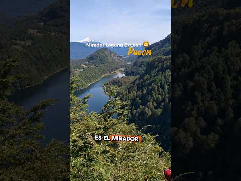 Mirador Laguna El León 📍Pucón #surdechile #araucania