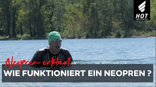 Schneller schwimmen: Wie funktioniert ein Neopren?
