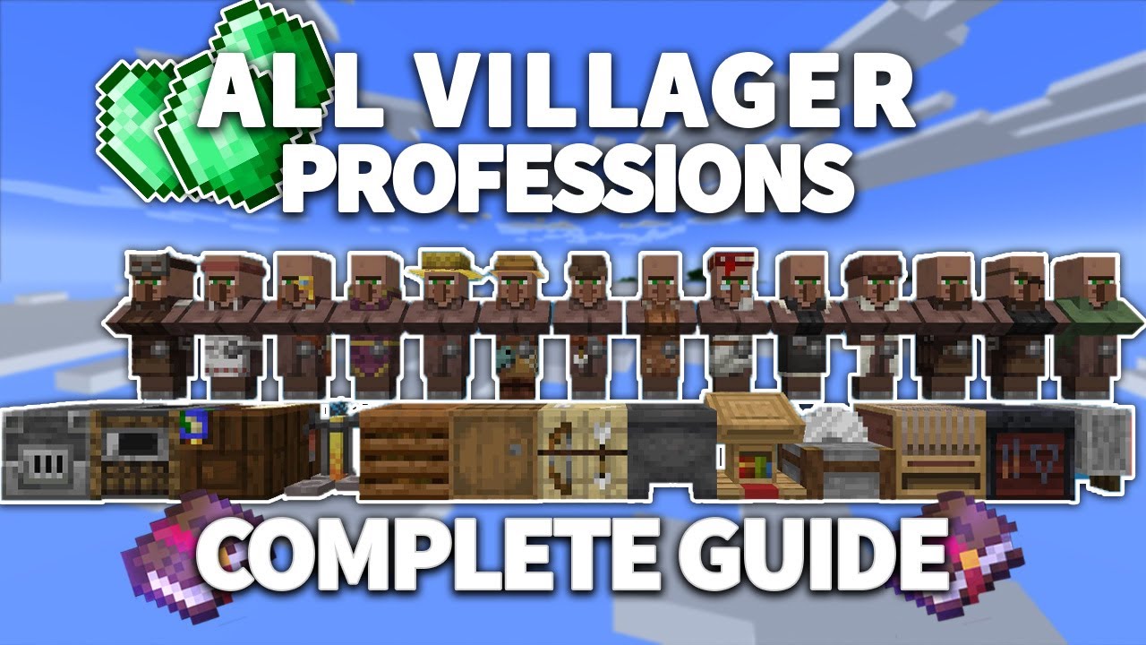 All Villager Professions Complete Guide | Minecraft 1.21 (2026!)