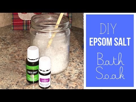How to Make an Aromatherapy Epsom Salt Bath Using Essential Oils