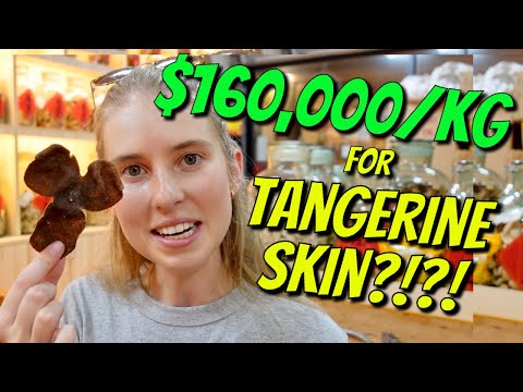 These tangerine peels are more expensive than GOLD?!?!