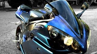 How to Paint your Motorcycle (Chameleon). In Less Than 6 Hours!