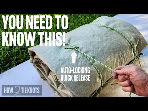 This BUNDLE KNOT is amazing // Auto-Locking & Quick Release