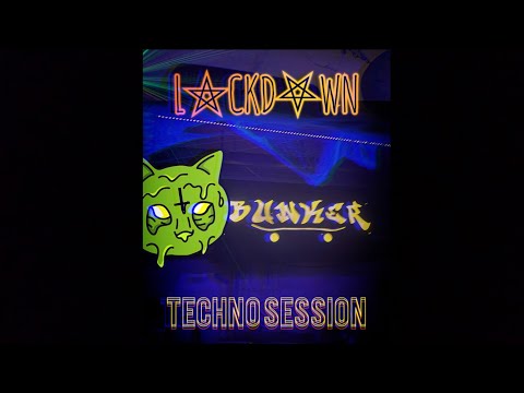 lockdown bunker session | livestream | techno set 12/21