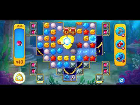 Fishdom level 9692 no boosters フィッシュダム ノーマル