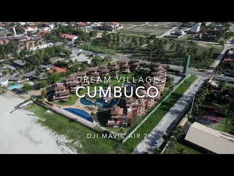 Dream Village Praia do Cumbuco - 4k DJI Drone - Aerial Beach Footage
