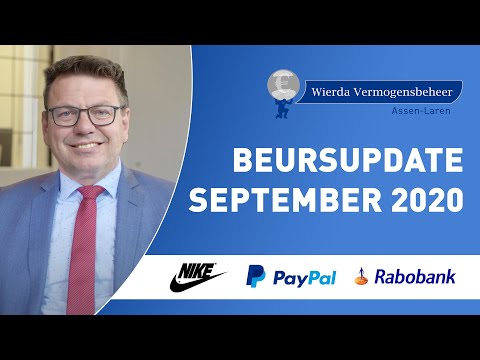 Beursupdate | 30-09-2020 | Wierda en Partners Vermogensbeheer