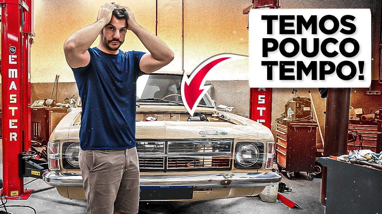 Será que vai dar TEMPO!?🔥 Reta final do Projeto CARAVAN V8! Como ficou o MOTOR?