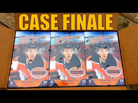 WHAT THE HECK IS THIS CASE?? - 20/21 Upper Deck Series 1 Hockey Hobby Case Break FINALE