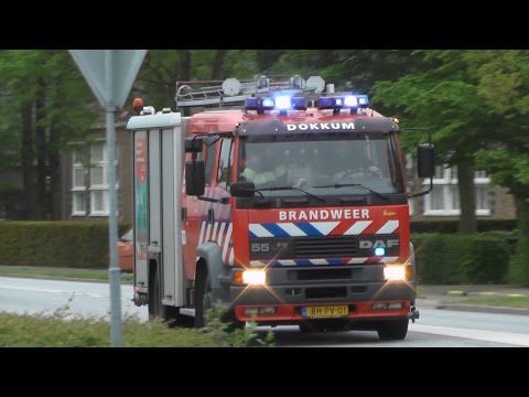 [24.05.'16] Brandweer groots uitgerukt door houtsnippers Op de Tuinen Dokkum