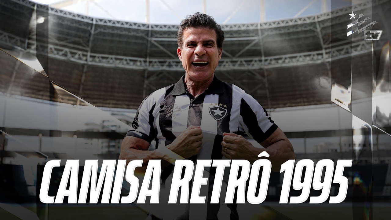 VÍDEO | Botafogo divulga bastidores de lançamento de camisa retrô de Túlio Maravilha