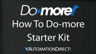 Do-more PLC - Get Up and Running Quickly with the Do-more Starter Kit