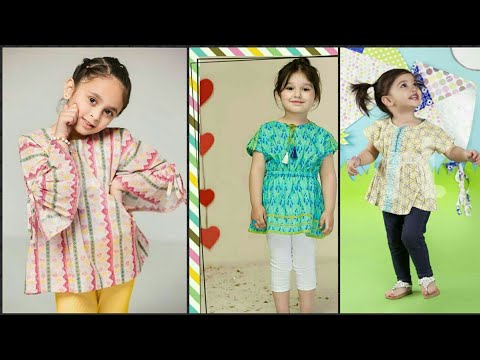 Kids summer tunic top and frocks designs