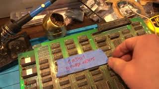 Cabal TAD Arcade PCB Repair