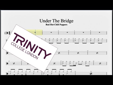 Under The Bridge Trinity Grade 2 Drums
