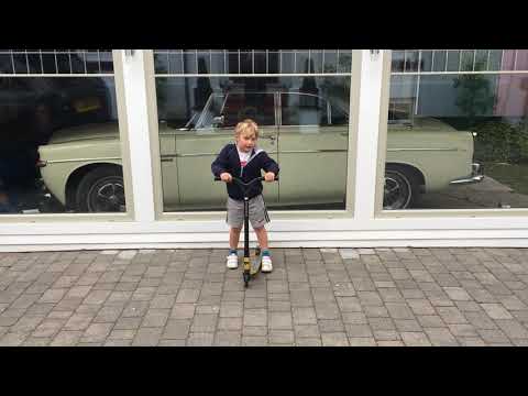 Charlie’s new nitro circus scooter